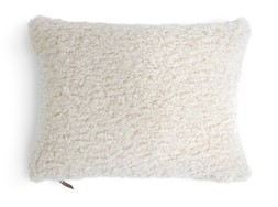 Habitat Faux Shearling Cushion - Oatmeal - 60x40cm, £14, 3136782