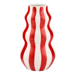 Habitat Hand Painted Stripe Vase - Red, £14, 8599111