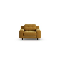 Habitat Hendricks Armchair Chenille Gold