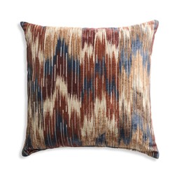 Habitat Ikat Velvet Jacquard Cushion - 43x43, £X, 4330305