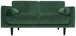 Habitat Jacob Fabric 3 Seater Sofa - Emerald Green, £700, 2910215