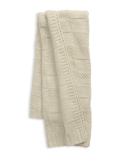 Habitat Knitted Check Throw - Oatmeal - 125x150, £32, 7334982
