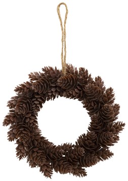 Habitat Mini Pinecone Wreath, 7149407, £5