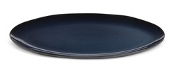 Habitat Navy Reactive Oval Platter, £13, 7045075