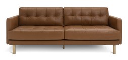 Habitat Newell Leather 3 Seater Sofa - Tan, £935, 3138591