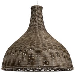 Habitat Pear 38x40cm Wicker Shade - Coffee, £40, 4639738
