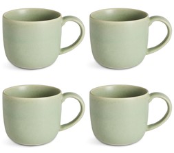 Habitat Satin Reactive Mug 4pk - Soft Green, £20, 4168388