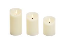 Habitat Set of 3 Wax LED Candles, £12, 3065781