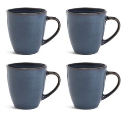Habitat Set of 4 Reactive Stoneware Mugs - Navy, £16, 3240537