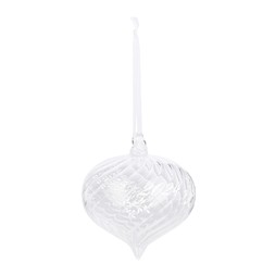 Habitat Single Decoration - 2024 Etched Glass, £5, 144505104