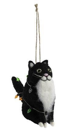 Habitat Single Decoration - Felt Cat, £5, 7274963