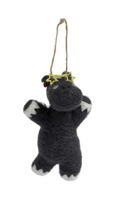 Habitat Single Decoration - Felt Dancing Hippo, £5, 5798070