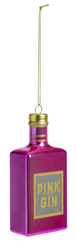 Habitat Single Decoration - Pink Gin Bottle, £4, 144478687
