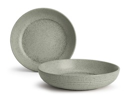 Habitat Textured Ripple 4 Piece Stoneware Pasta Bowls - Sage, £19, 5642528