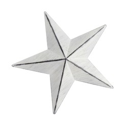 Habitat Tree Topper - White Metal Star, £8, 7331916