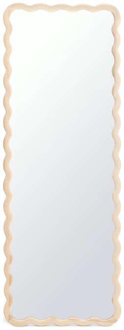 Habitat Wavy Full Length Mirror - Solid Ash - 150x55cm, £120, 7160242