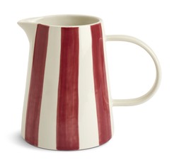 Habitat x Sanderson National Trust Handpainted Stripe Large Berry Jug, £12, 4521516