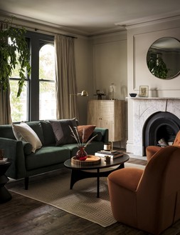 Opulent Embers Habitat Jetson 2-Seater Tub Sofa – Rust, &pound;230
