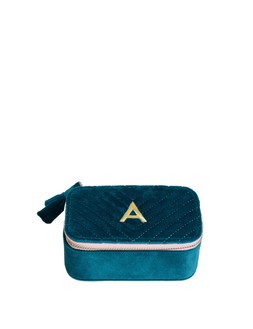 M&S Collection Alphabet Velvet Jewellery Box