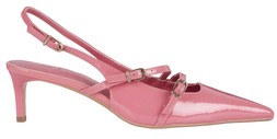 M&S Collection Patent Strappy Kitten Heel