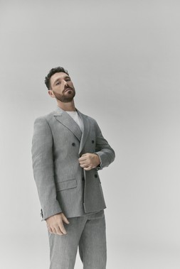Autograph Jacket £129, Autograph Trousers £70, Autograph T-shirt £20, Shoes £65