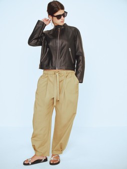Autograph Jacket £280, Autograph Trousers £60, Sunglasses £10, Sandals £60