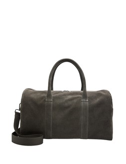 Autograph Suede Weekend Bag, Olive, £150