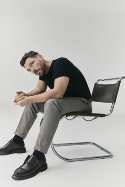 Autograph T-Shirt £35, Autograph trousers £45, Shoes £65 (7)