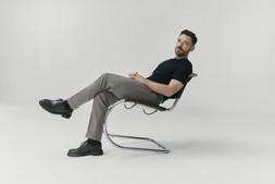 Autograph T-Shirt £35, Autograph trousers £45, Shoes £65