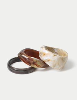M&S 3 Pack Resin Bangle £20