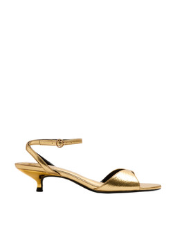 M&S Ankle Strap Kitten Heel Peep Toe Sandals, £30