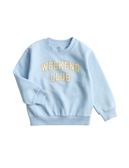 M&S Cotton Rich Weekend Club Sweatshirt (2-8 Yrs) £6