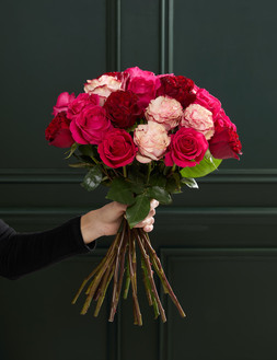 M&S Flower Market Valentine’s Cerise, Red & Pink Mixed Rose Bouquet £65​