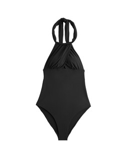 M&S Knot Detail Halterneck Swimsuit, £36
