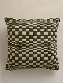 M&S Quilted Chenille Cushion £25