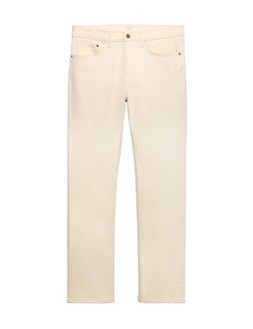 M&S Straight Fit Stretch Jeans, Ecru, £28