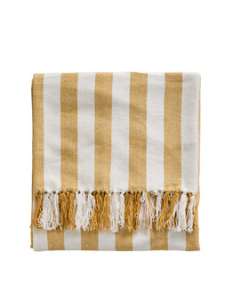 M&S YELLOW STRIPE THROW £35​