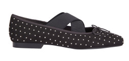M&S BALLET FLAT BLACK STUDDED £46 - July