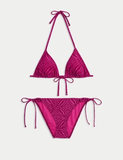 M&S Bikini Top £12.50, Bikini Bottom £12.50 - July