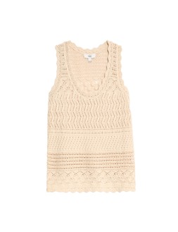 M&S CROCHET VEST £25