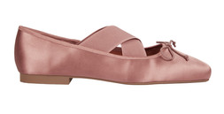 M&S SATIN BALLET FLAT BLUSH £40 - July