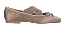 M&S SATIN BALLET FLAT KHAKI £40 - July