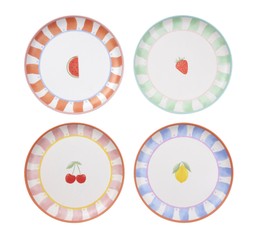 M&S Set of 4 Summer Brights Icon Side Plates £10