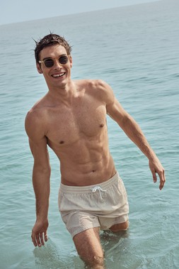 M&S SHORTS £25, SUNGLASSES £18
