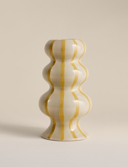 M&S Stripe Wavy Vase £15