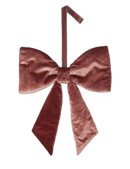 M&S Velvet Bow Decoration £18