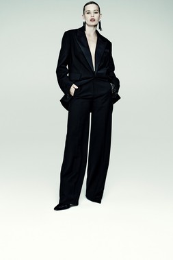 M&S X 16ARLINGTON BLAZER £140, EARRING £50, CUFF £75, TROUSER £100, BOOT £175
