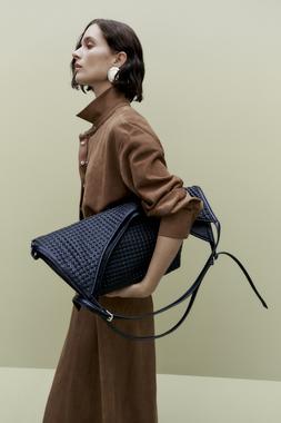 FAUX LEATHER TOTE BAG £45