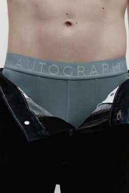 M&S Autograph 5pk Modal Rich 360 Flex Trunks £38, M&S Collection Straight Fit Stretch Jeans £26 (2)