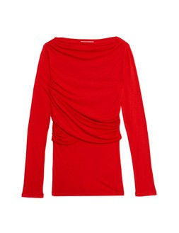 M&S Autograph Wrap Top Tomato £35